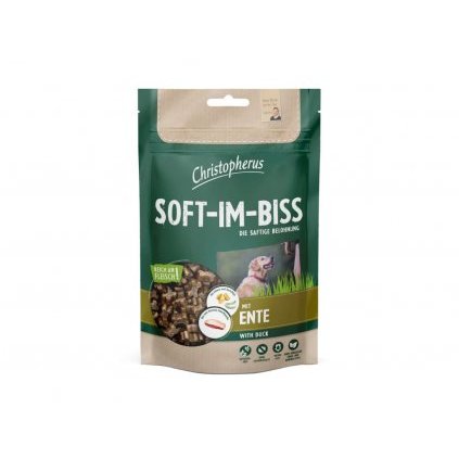 1676 christopherus soft im biss dog pochutky kacka 125g