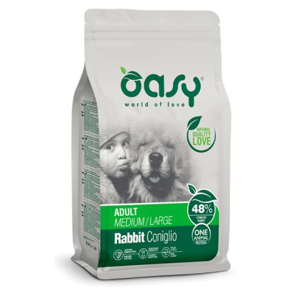 Oasy One animal protein Adult Medium Large Rabbit Petrium