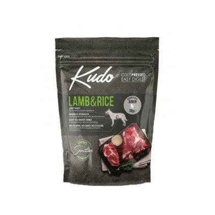Kudo Dog LG Junior Medium&Maxi Lamb & Rice Petrium