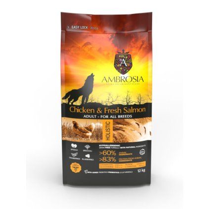 Ambrosia Chicken & Fresh Salmon