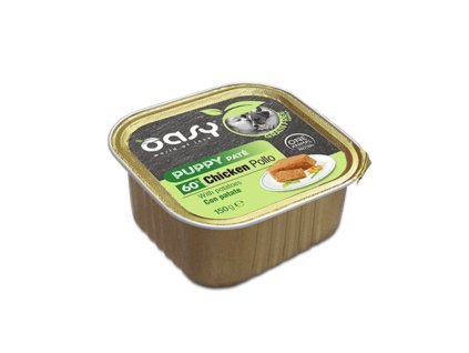 Oasy Grain Free Formula Paté Puppy Chicken with Potatoes 150g