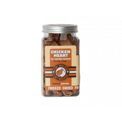 Kiwi walker mrazom sušené kuracie srdce Petrium