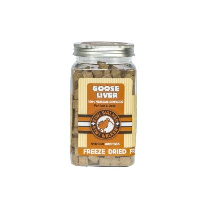 Kiwi Walker mrazom sušená husacia pečeň Petrium