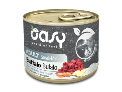 Oasy Adult Bufalo Grain Free 200 Cane WET