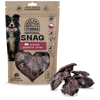 Dog Snaq Sušená bravčová pečeň 100g Petrium