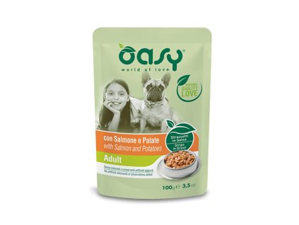 Oasy strips adult salmon