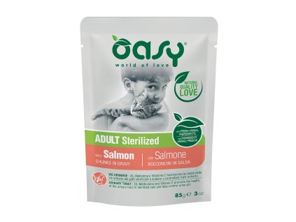 New adult bocconcini sterilized salmon