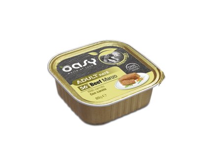 Oasy Grain Free Formula Paté Adult Beef with Carrots 85g