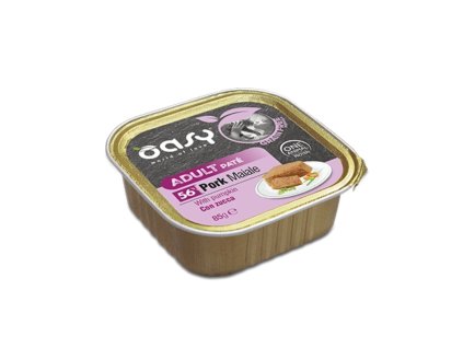 Oasy Grain Free Formula Paté Adult Pork 85g