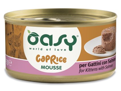 Oasy Caprice MOUSSE for Kittens with Salmon