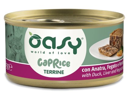 Oasy Caprice TERRINE with Duck Liver and Vegatables