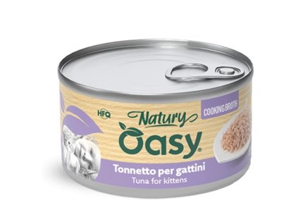 Oasy Natury Cooking Broth tuna for kittens 85g