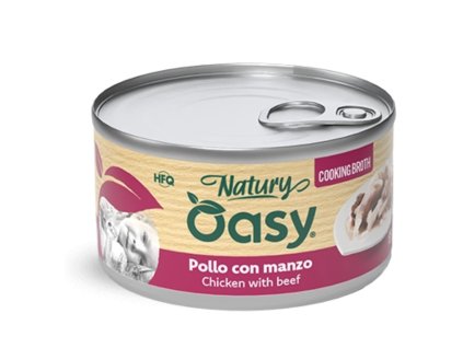 Oasy Natury Cooking Broth Chicken beef 85g