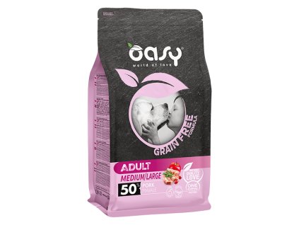 OASY Grain Free DOG Adult Medium Large pork