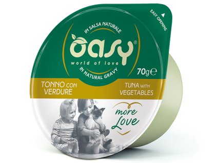 Oasy Cup Morelove 70g Tonno con Verdure New 2021