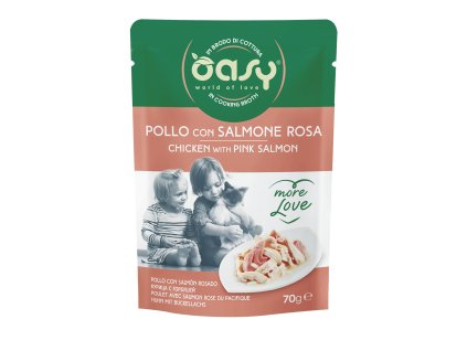 Chicken with Pink Salmon