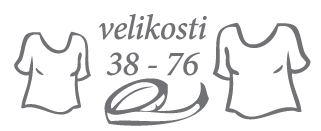 Velikosti až 76