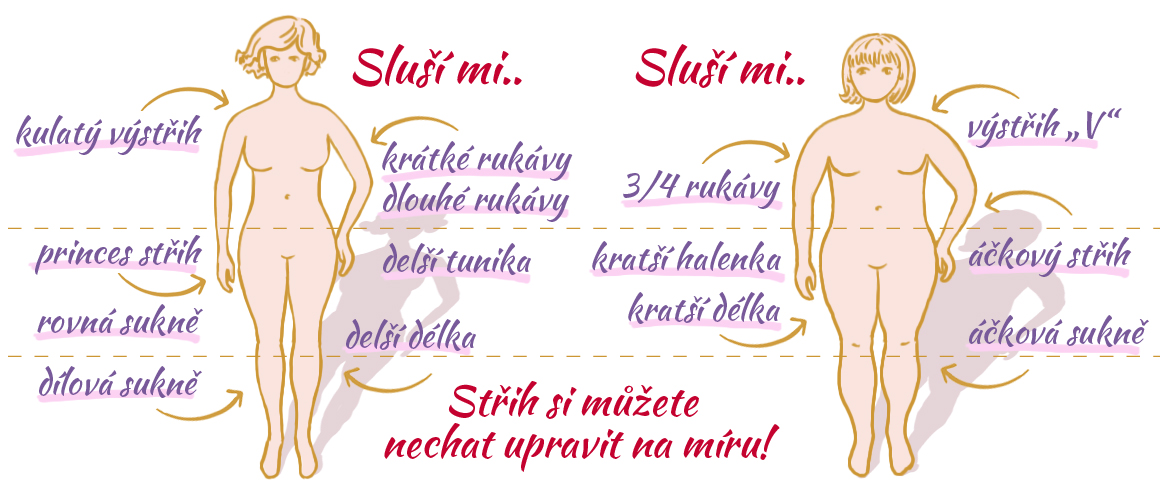 Střih si můžete nechat upravit