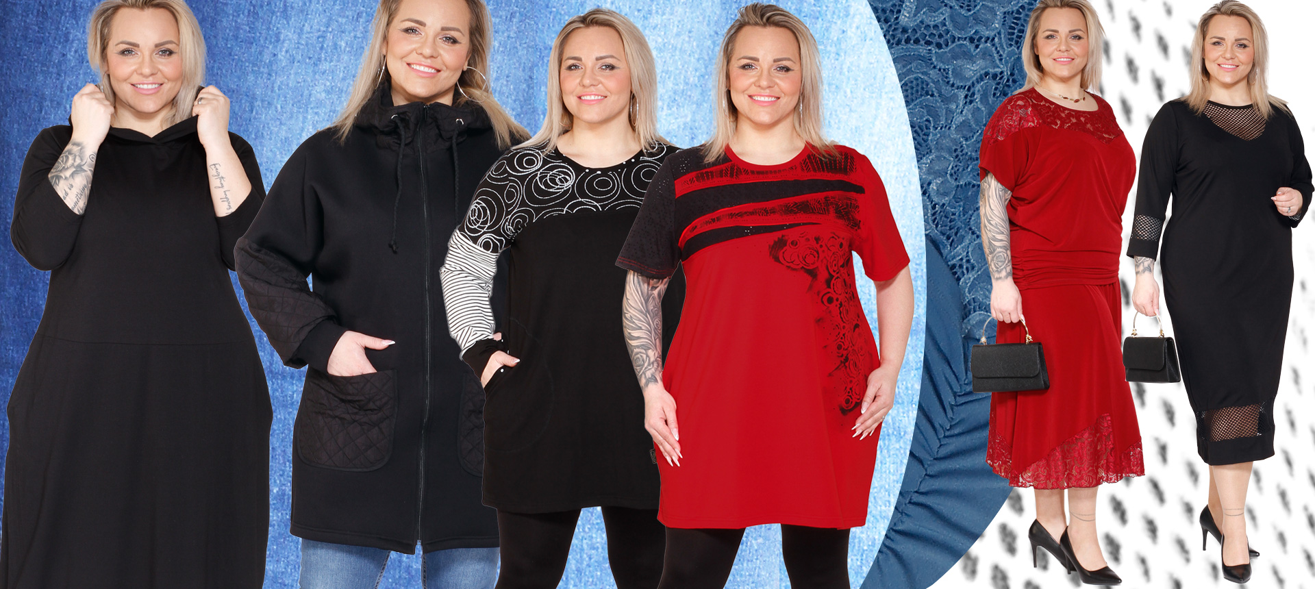 denni nebo spolecenska moda pro plnostihle