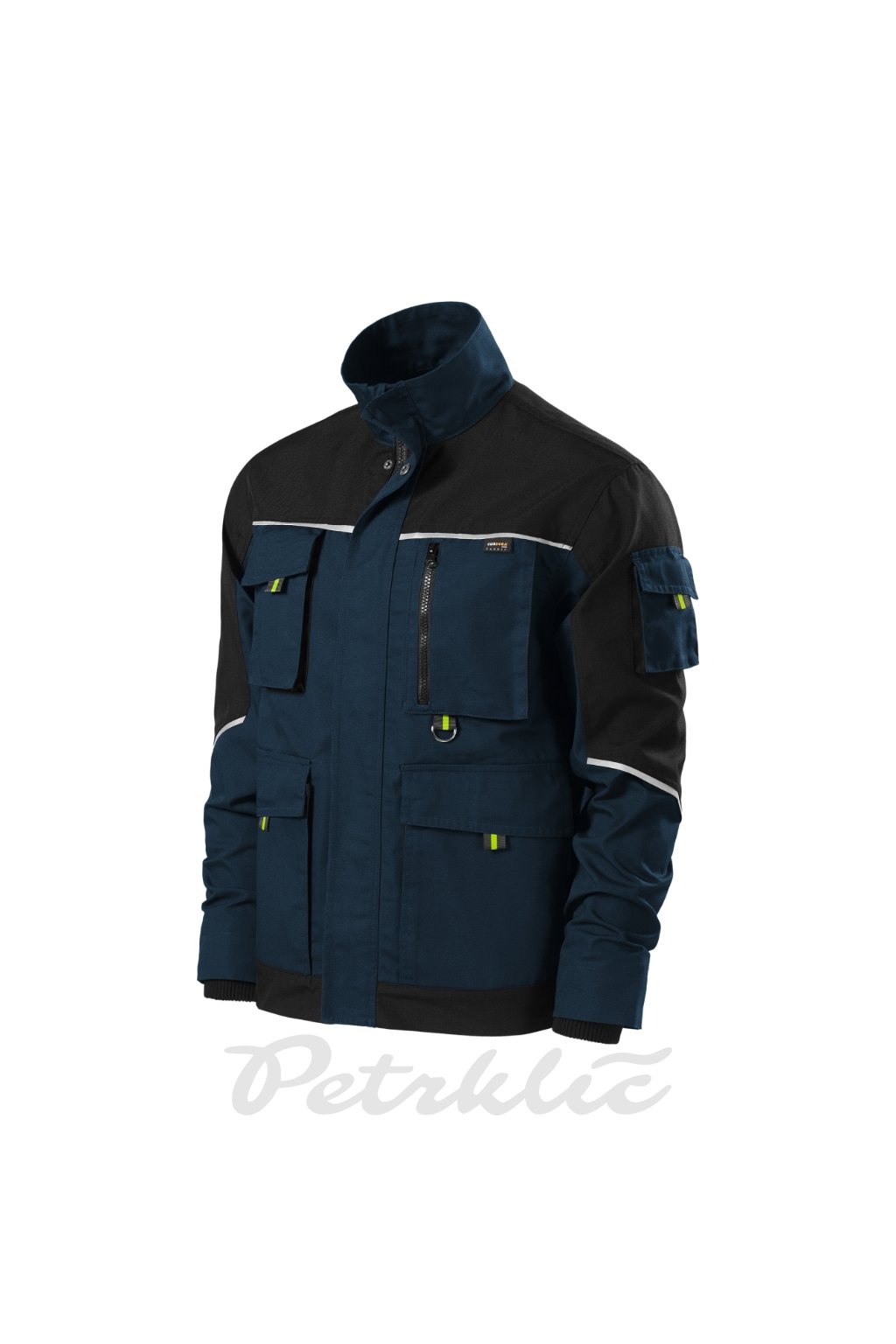 Ranger Pracovní bunda pánská Plátnová vazba, 65 % polyester, 35 % bavlna, 270 g/m²; CORDURA® 100 % polyamid, 210 g/m² (Barva námořní modrá, Velikost - cisla,pismena 44/46)