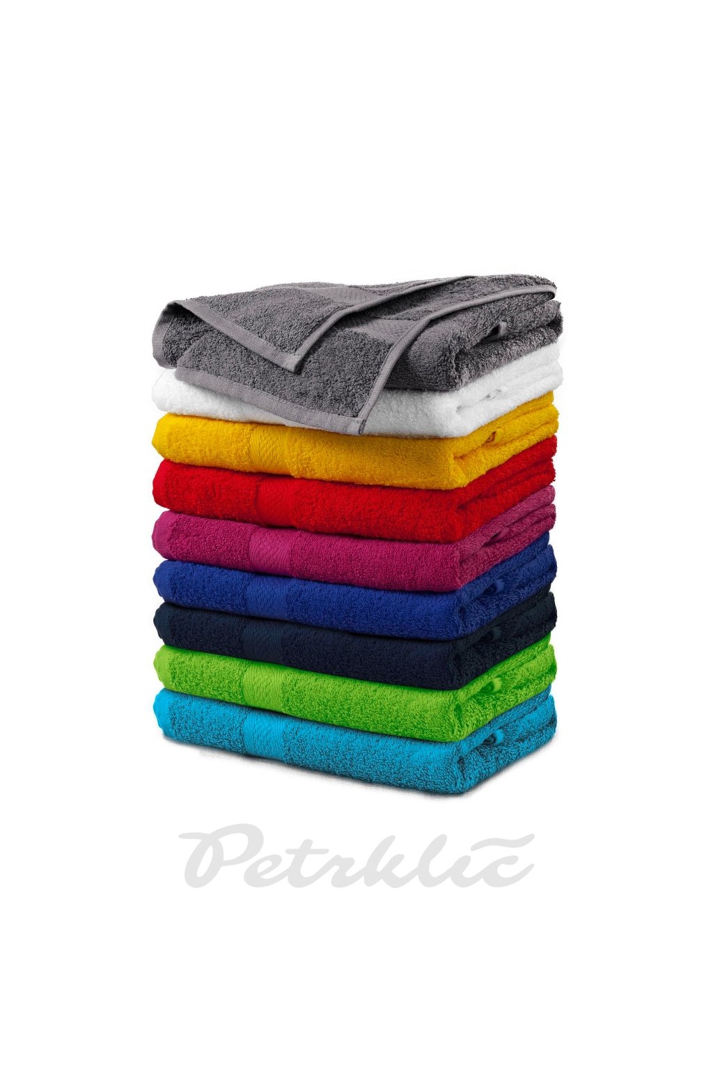 Towel 450 Ručník unisex Froté, 100 % bavlna (Barva bílá, Velikost - cisla,pismena 50 x 100 cm)