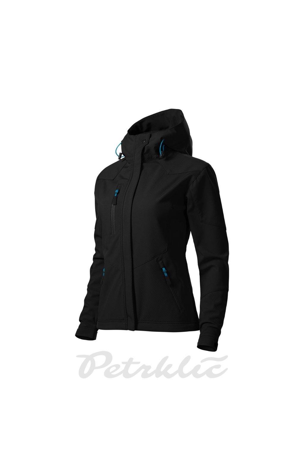 Nano Softshellová bunda dámská Softshell: 96 % polyester, 4 % elastan (složení se může lišit - 100 % polyester), NANOtex® povrchová úprava TPU membrána perforovaný micro fleece: 100 % polyester voděodolnost 5 000 mm, prodyšnost 600 g/m²/24 hod (Barva černá, Velikost - cisla,pismena XS)