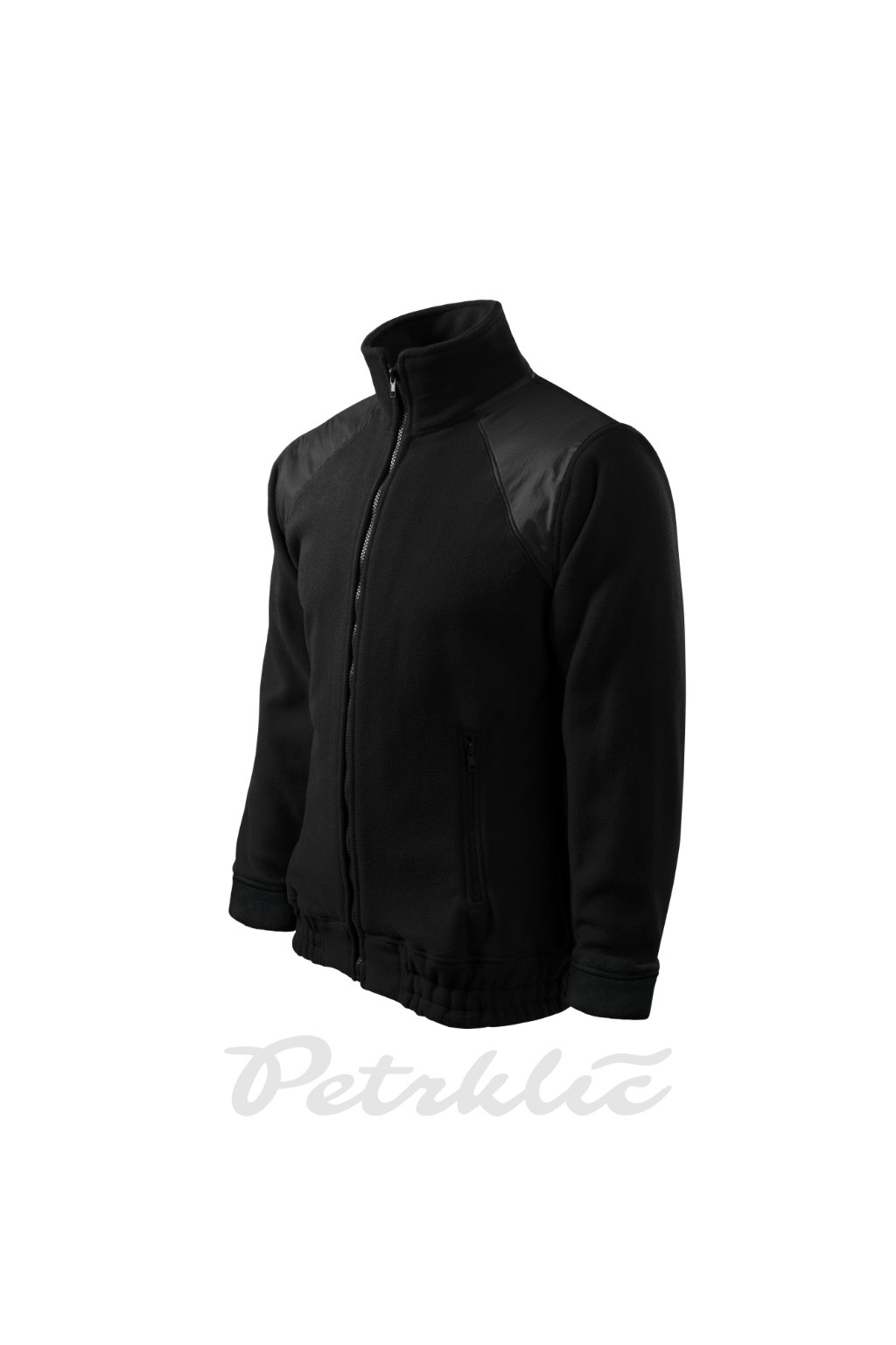 Jacket Hi-Q Fleece unisex Fleece, 100 % polyester, antipilingová úprava Doplňkový materiál: Rip Stop, 100 % polyamid, vnitřní PU zátěr (Barva černá, Velikost - cisla,pismena S)