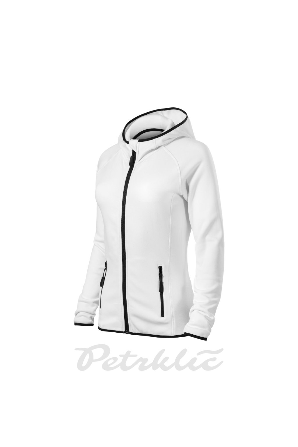 Direct Stretch fleece dámský Stretch fleece, 95 % micro polyester, 5 % elastan (Barva bílá, Velikost - cisla,pismena XS)
