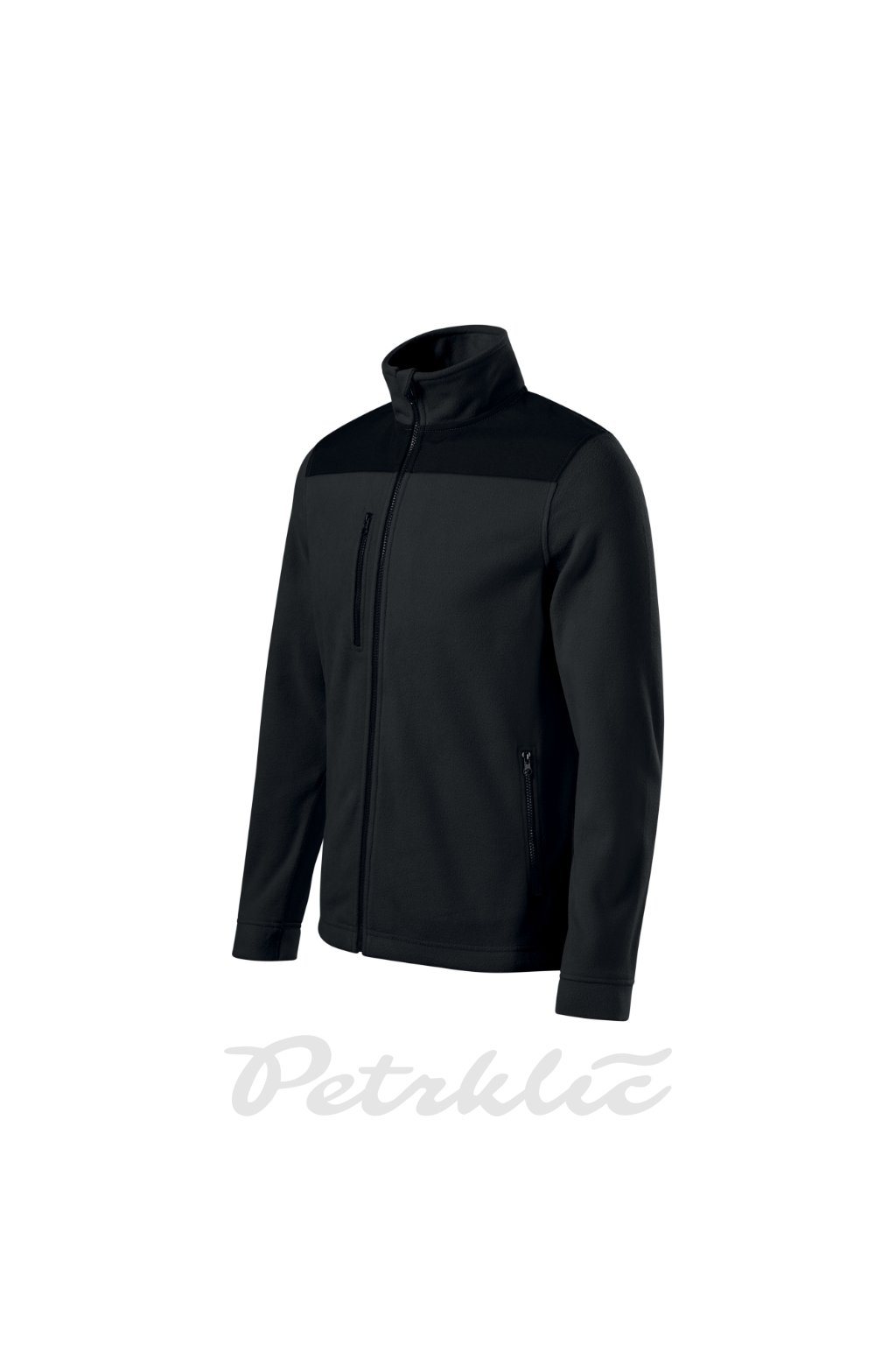 Effect Fleece unisex Fleece, 100 % polyester, antipilingová úprava doplňkový materiál: plátnová vazba, 100 % polyamid (Barva černá, Velikost - cisla,pismena S)