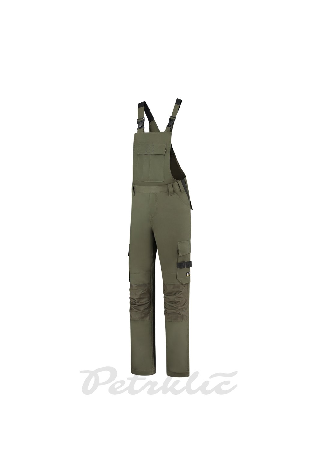 Bib & Brace Twill Cordura Pracovní kalhoty s laclem unisex Kepr, 65 % polyester, 35 % bavlna; CORDURA®, plátnová vazba, 100 % polyamid (Barva army, Velikost - cisla,pismena 44)