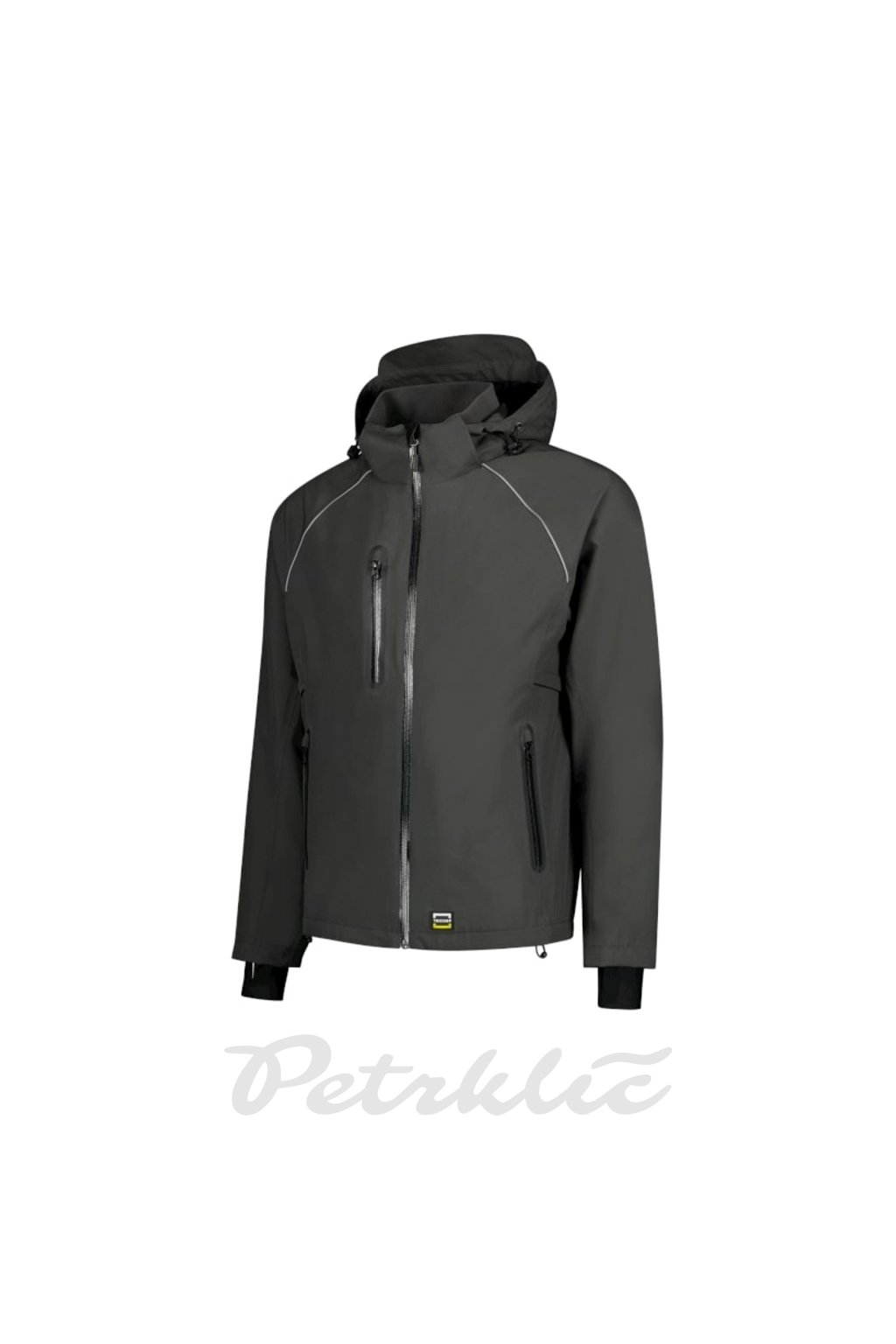 Tech Shell Bunda unisex Plátnová vazba, 100 % polyester (Barva tmavě šedá, Velikost - cisla,pismena 5XL)