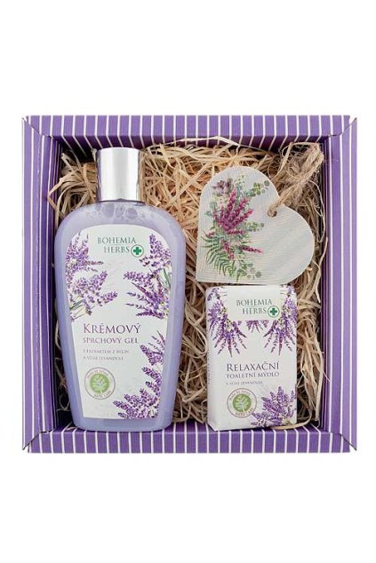 BC070193 sada levandule srdce