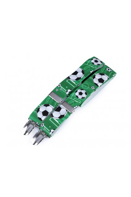 Dětské šle fotbal na výšku postavy 100 - 120 cm  L9650256