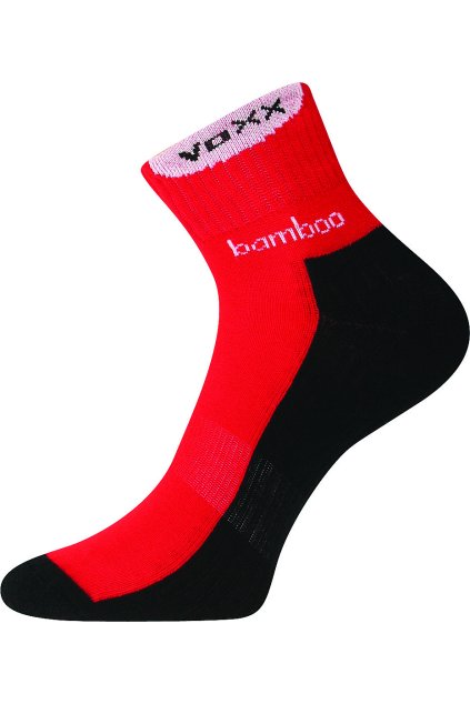 ponožky Brooke - červená (Velikost 35-38 (23-25), 1 pár)