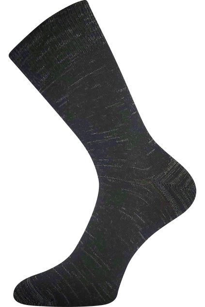 ponožky KlimaX - černá (Velikost 35-38 (23-25), 5 pár)