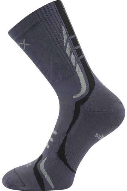 ponožky Thorx - tmavě šedá (Velikost 35-38 (23-25), 1 pár)