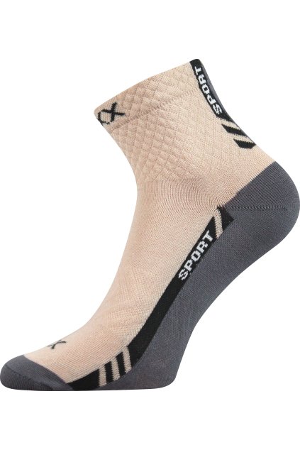 ponožky Pius - béžová (Velikost 35-38 (23-25), 3 pár)