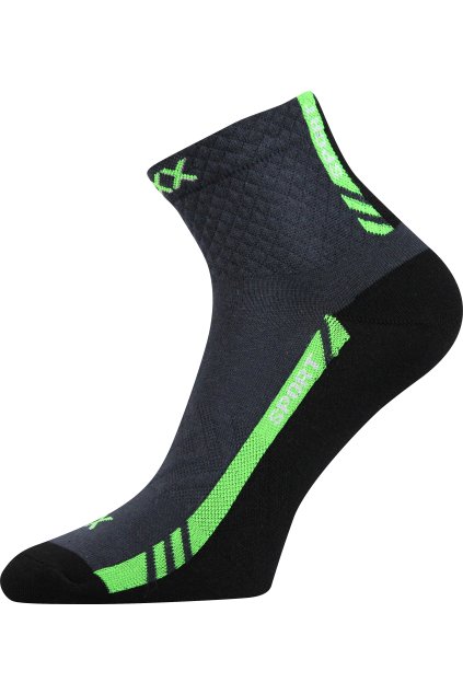 ponožky Pius - tmavě šedá (Velikost 35-38 (23-25), 3 pár)