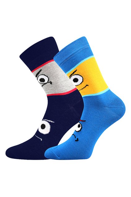 ponožky Tlamik - mix A (Velikost 25-29 (17-19), 2 pár)