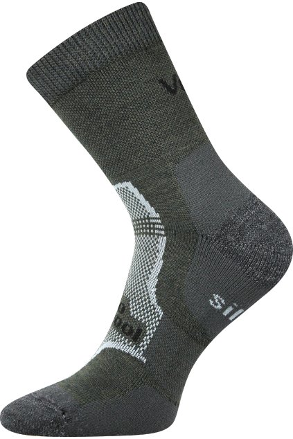 ponožky Granit - tmavě zelená (Velikost 39-42 (26-28), 1 pár)