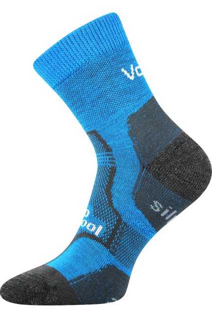 ponožky Granit - modrá (Velikost 35-38 (23-25), 1 pár)
