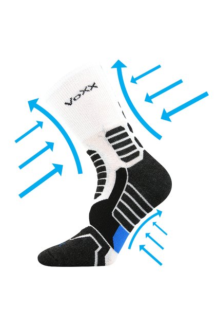 ponožky Ronin - bílá (Velikost 35-38 (23-25), 1 pár)