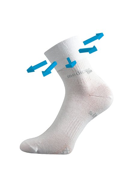 ponožky Mission Medicine - bílá (Velikost 35-38 (23-25), 1 pár)