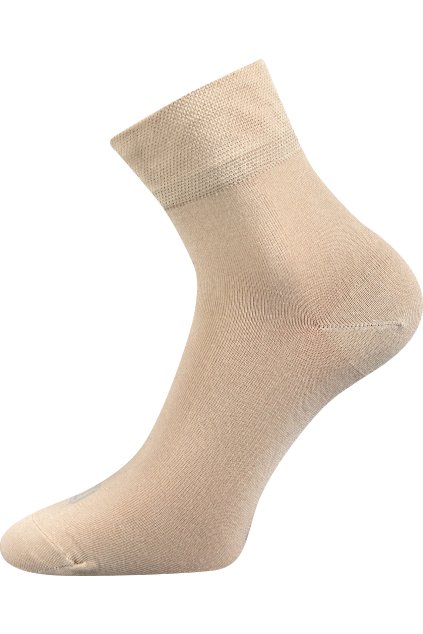 ponožky Emi - béžová (Velikost 35-38 (23-25), 3 pár)