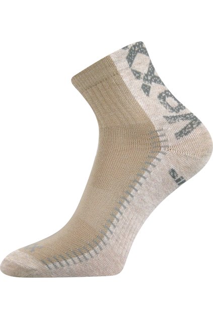 ponožky Revolt - béžová (Velikost 35-38 (23-25), 3 pár)