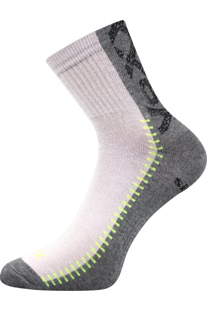 ponožky Revolt - světle šedá (Velikost 35-38 (23-25), 3 pár)