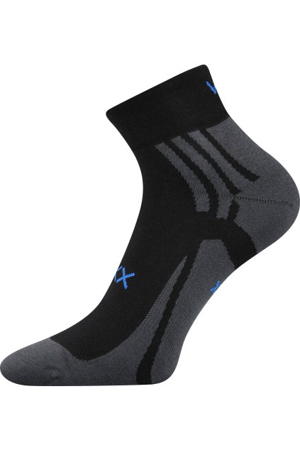 ponožky Abra - černá (Velikost 35-38 (23-25), 3 pár)