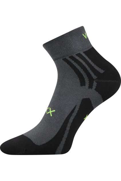 ponožky Abra - tmavě šedá (Velikost 35-38 (23-25), 3 pár)