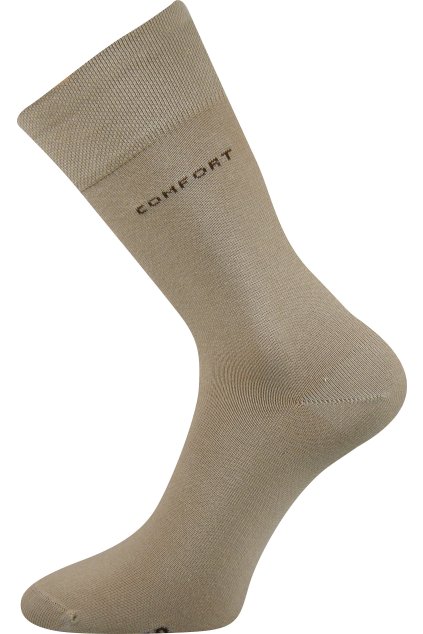 ponožky Comfort - béžová (Velikost 39-42 (26-28), 3 pár)