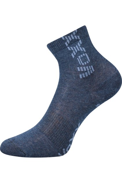 ponožky Adventurik - jeans melé (Velikost 20-24 (14-16), 3 pár)
